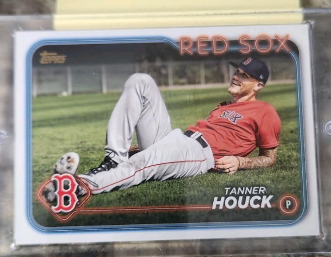 2024 Topps Series 2 - Tanner Houck #377 Golden Mirror Image Variation