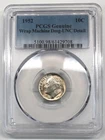 1952-P Roosevelt Dime PCGS UNC - Die Crack/Break Obverse - Nice Coin