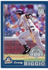 2001 Topps - Craig Biggio #250 Opening Day Astros