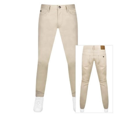Emporio Armani 8N1J06 1GN0Z Slim Fit Chinos | eBay UK