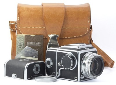 Hasselblad 1000F Film Camera with Tessar 2.8/80mm