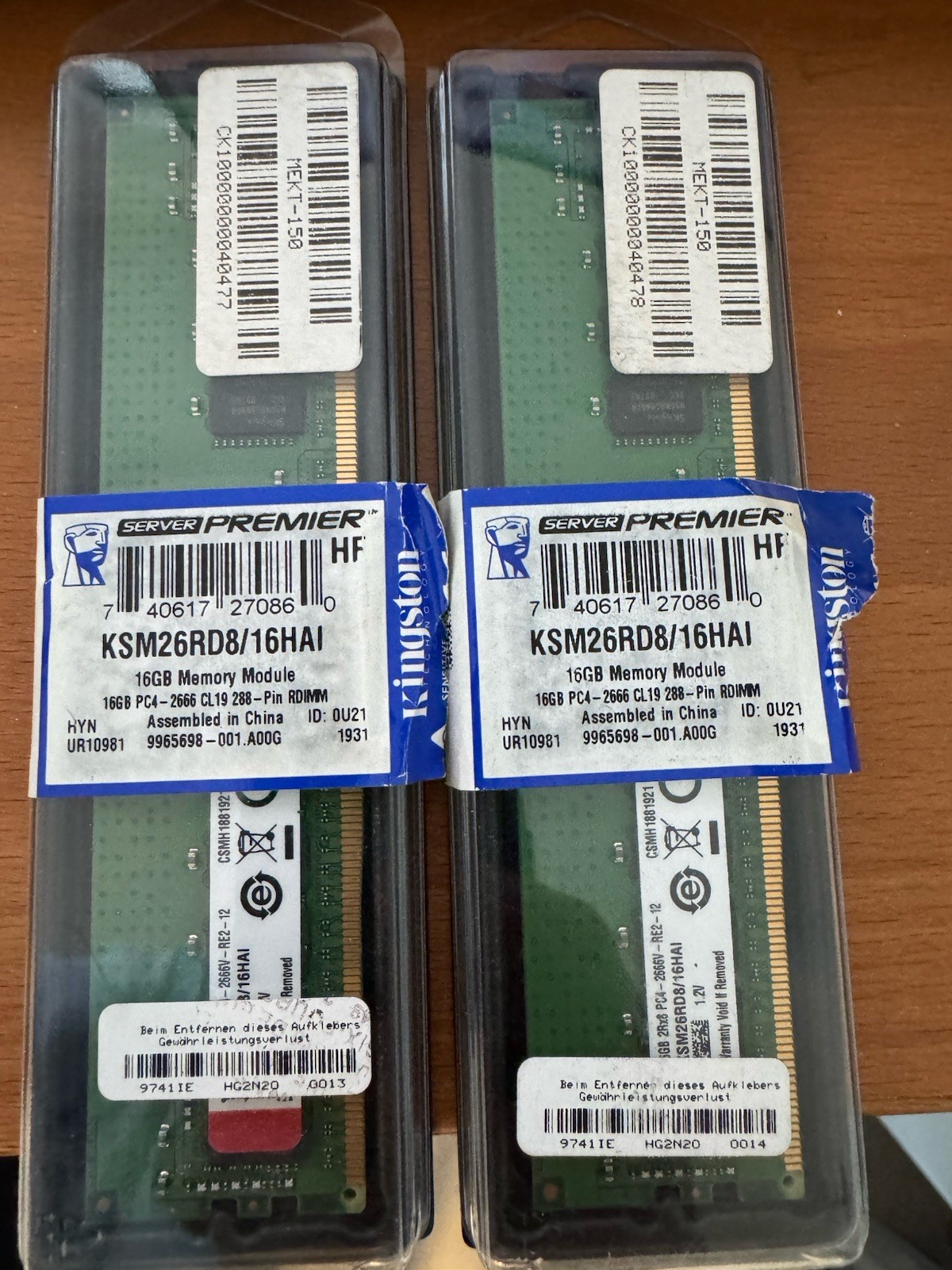 Mémoire Kingston DDR4 KSM26RD8/16HDI 32Go évitez les crashs serveurs avec la technologie ECC RDIMM
