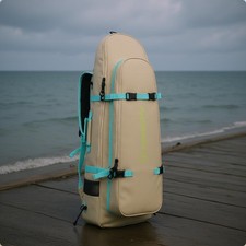 Long Fin Backpack Structured Shell Spearfishing Backpack Reinforced Edging