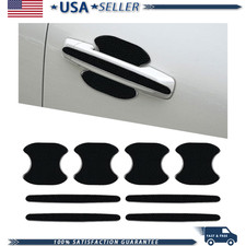8PCS Car Door Handle Scratch Protector StickerColor: Black