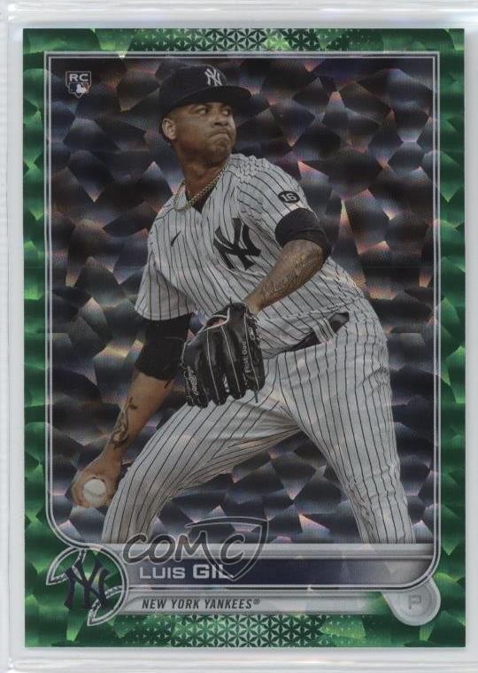 2022 Topps Series 1 Green Foil 321/499 Luis Gil #131 Rookie RC 07i7