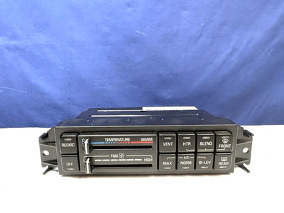 2000-2005 Buick LeSabre OEM Climate Control Rear Defrost Manual Slider 25728330