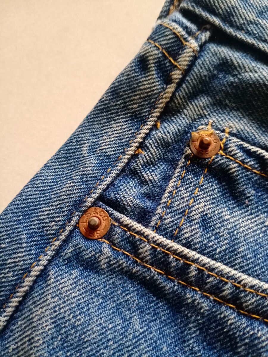 Vintage 70's 80's Levis 501 Rindem Jeans Button 6 Selvedge Vintage 70's 80's Levis 501 Rindem Jeans Button 6 Selvedge