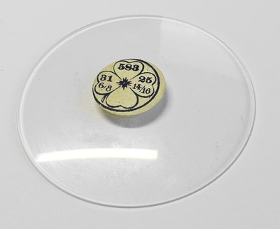Verre De Montre De Poche (gousset) - Diamètre 35,3 Mm - Neuf Sans étiquette - Origine France