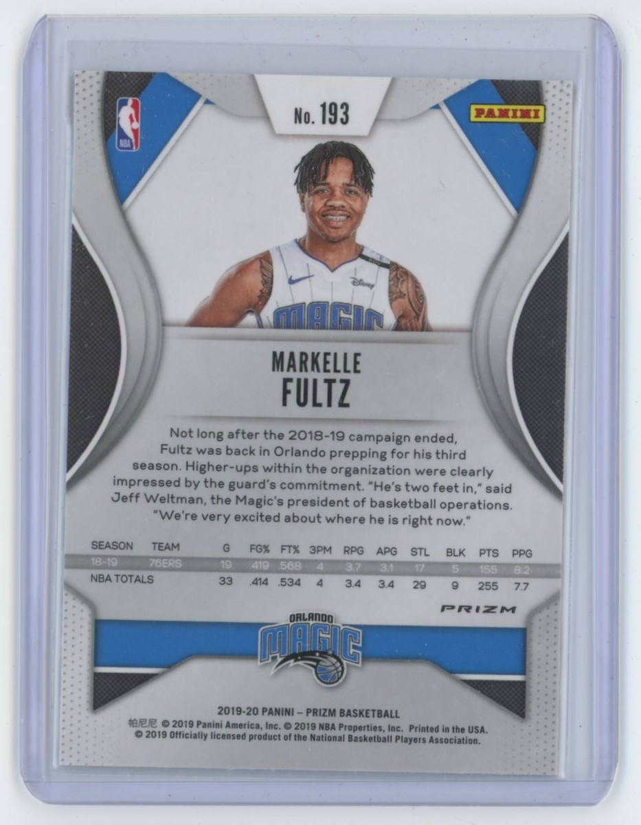 2019-20 Panini Prizm Green Markelle Fultz . Orlando Magic #193. | eBay