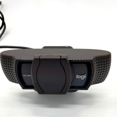 Logitech C920 HD Pro 1080p USB Webcam V-U0028 Black Lens 860-000560
