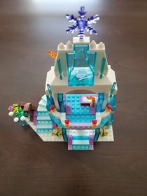 LEGO Disney: Elsa's Sparkling Ice Castle 41062 Missing 1 piece, with manual