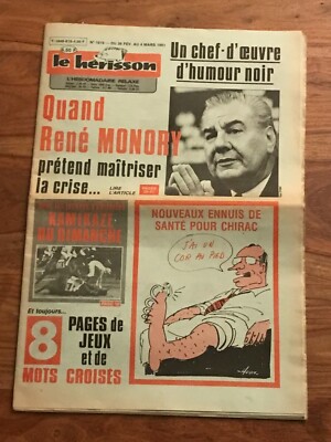 Zeitung Der Igel Nr. 1819 VOM 26. FEBRUAR BIS 4. MÄRZ 1981