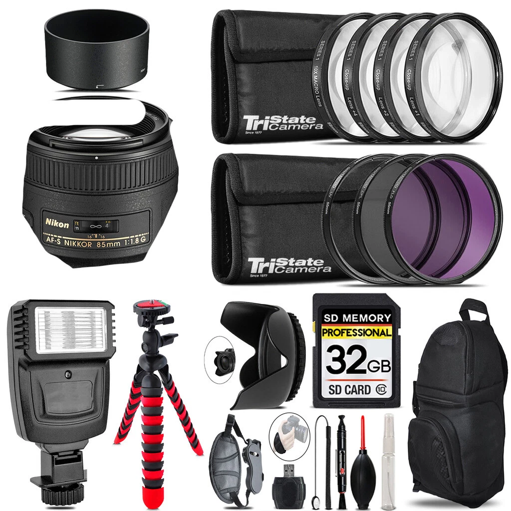 Nikon AF f/1.8 Camera Lenses 85mm Focal for sale | eBay