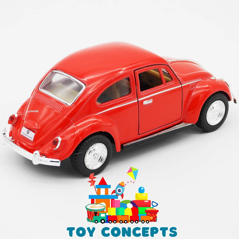 1 X 1967 DIE CAST VW CLASSIC BEETLE CM kombi bug Volkswagen car model gift toy - image 4 of 4