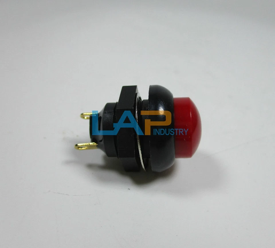 1pc NEW For OTTO 21649 2 pins Waterproof reset button switch 12MM - Image 4 of 4