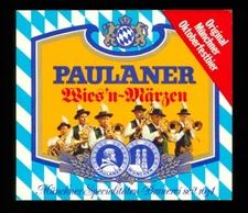 Beer label Paulaner Beer Munchen Oktober festbier BL66