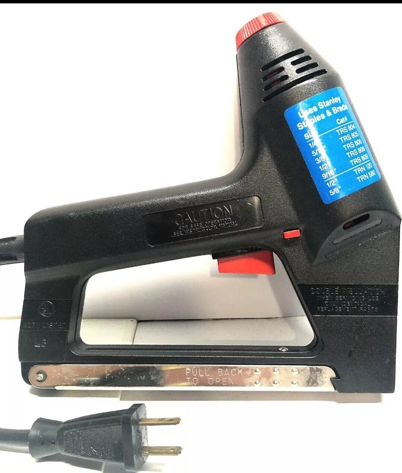 Stanley Electric Corded Stapler & Nailer TRE300 Vintage eBay