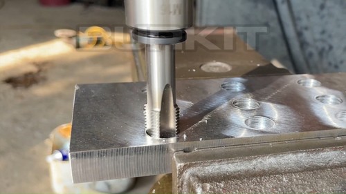 M42 X 2 Thread Tap Left Hand, HSS M42x2.0 Straight Fluted Machine Tap - Afbeelding 3 van 10