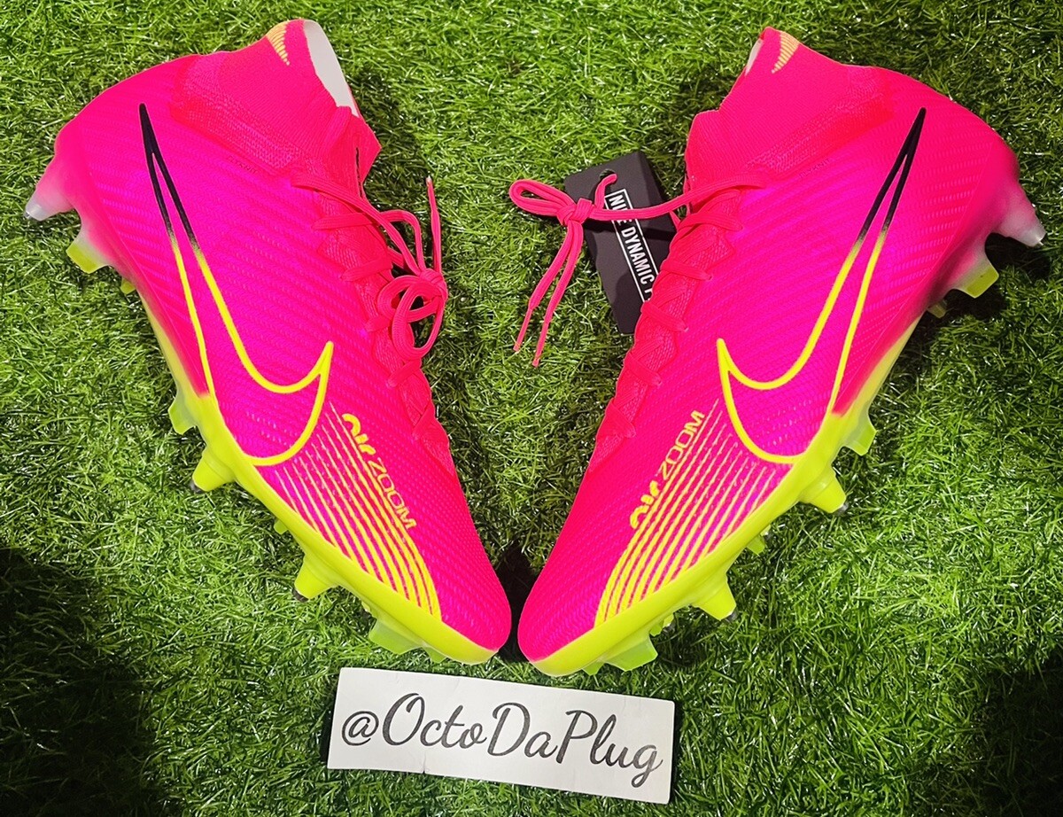 Nike Zoom Mercurial Superfly 9 Elite SG-Pro AC Pink Mens  display picture 3