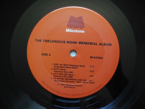 THELONIOUS MONK - Performances from His Prestige & Riverside Years M-47064 NM - Picture 12 of 12
