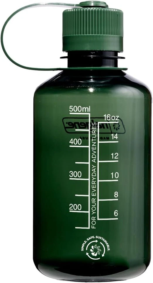 Agua libre de BPA Nalgene Sustain Tritan derivada del 50 % de residuos plásticos, 16 OZ Foto 2 de 2