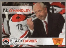 P.K. O'Handley 2014-15 Waterloo Black Hawks