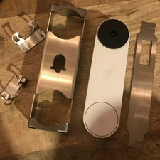 Google Nest Battery Stainless Anti Theft Cover. Adjustable view angle left/right