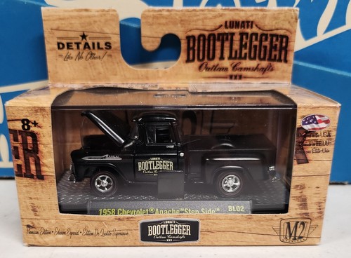 M2 Machines Lunati Bootlegger 1958 Chevrolet Apache Step Side H15 - Bild 1 von 10