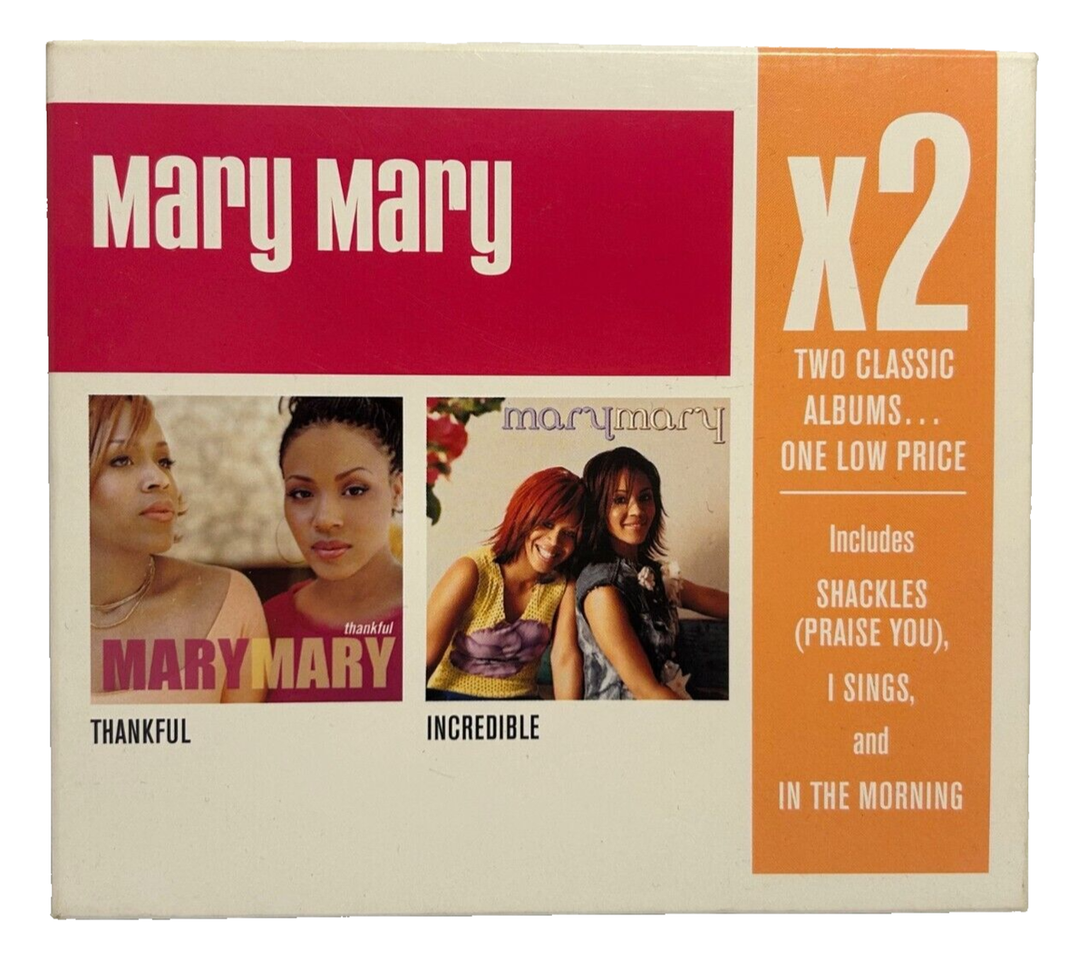 Mary Mary 2 CD Box Set including; Incredible and Thankful! | eBay