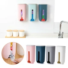 Kitchen Grocery Plastic Bag Holder Dispenser Saver Wall Mount Organizer 2026 USA