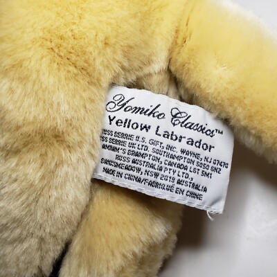 Yellow Labrador Retriever Puppy Dog Plush Stuffed Animal Russ 10