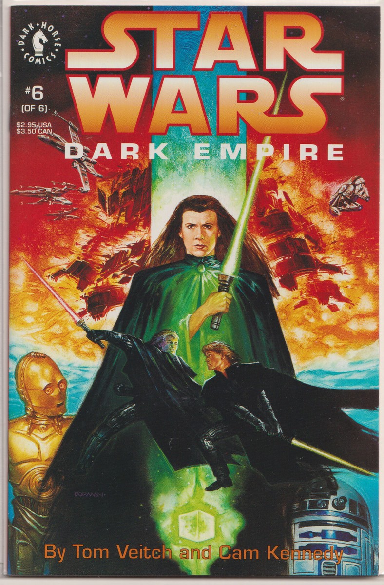 Star Wars Dark Empire 6 NM/M 9.8 Dark Horse 1992 Princess Leia