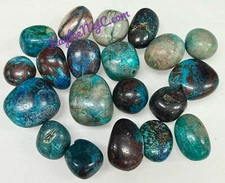 Wholesale 1 Lb Natural  Chrysocolla Shattuckite Azurite Dioptase Tumble