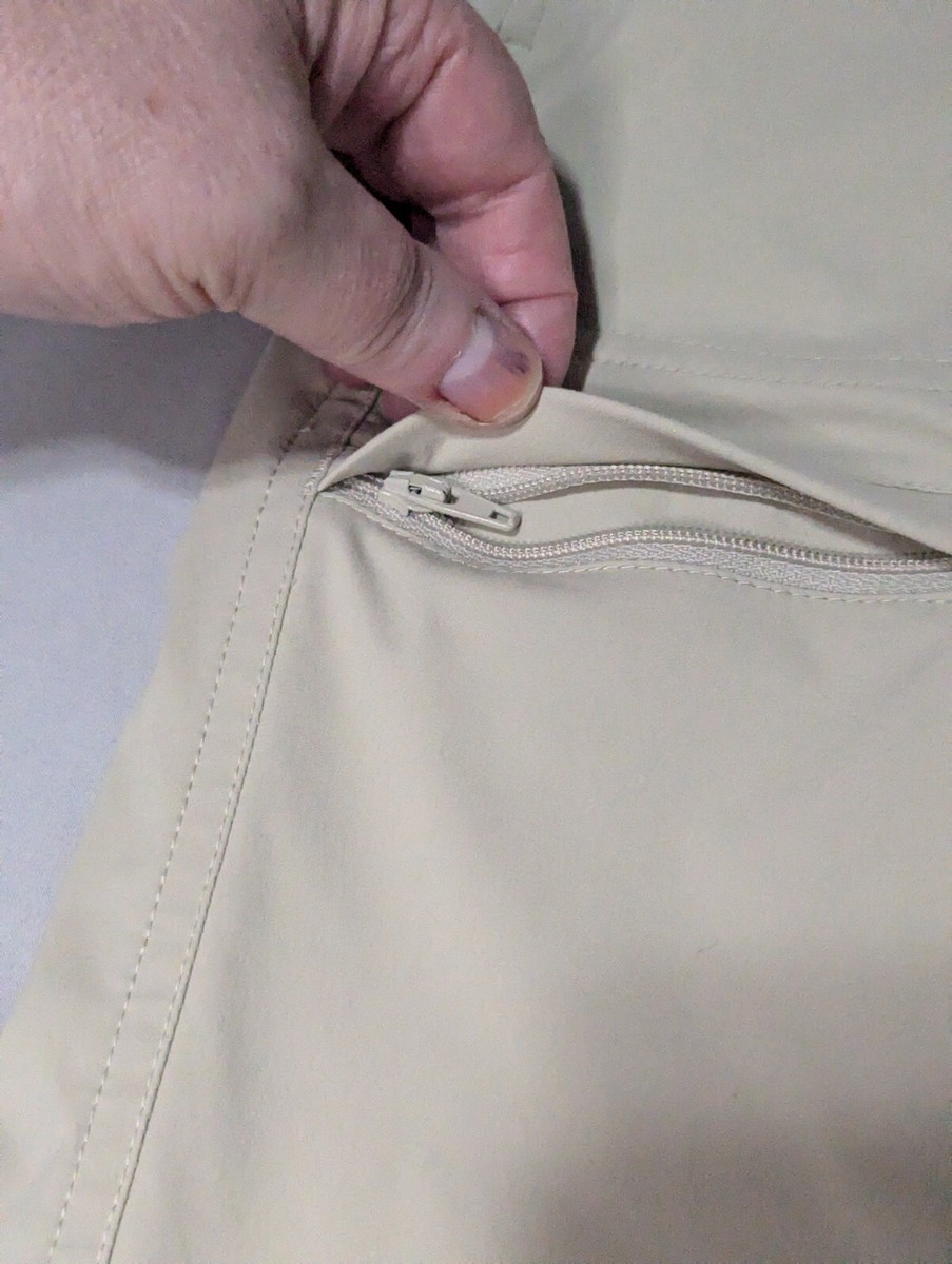Pantalon De Randonnée Convertible Femme Gander Mountain Trailhead - Gris, Taille 8, Neuf