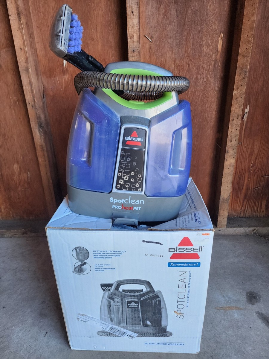 Bissell SpotClean Proheat Pet Portable Carpet Cleaner 5207R With