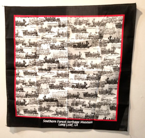 HISTORY OF LOCOMOTIVES museum train banner
