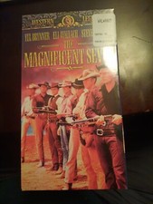 The Magnificent Seven VHS, 1997, Western Legends Sealed, MGM watermark