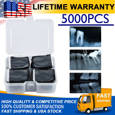 5000x Size 2 Barrier Envelopes for Dental X Ray Digital Phosphor Plate Sensor US