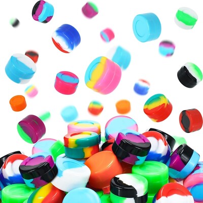 Silikon Wachskonzentrate Behälter Töpfe, 5 ml, 20 Stück