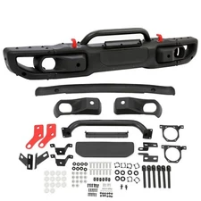 Front Bumper Steel For Jeep Wrangler JK Rubicon 2007-2018 10th Anniversary Style