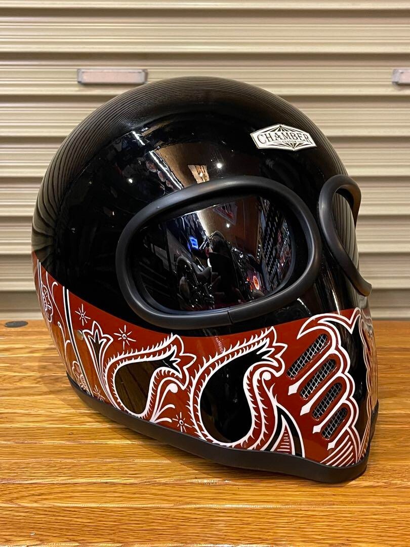 CHAMBER CUSTOM HELMETS XF-GP Bandana | eBay