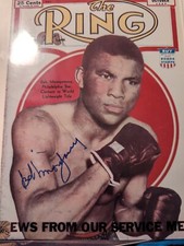 bob montgomery Boxer Signed. I Only Ship To USA 