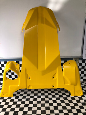 2018-2023 Ski-Doo REV Gen 4 Narrow OEM NEO Yellow Full Body Skid Plate Kit EMP