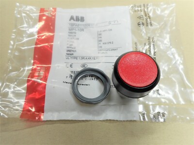 ABB MP1-10R push button (NIB)