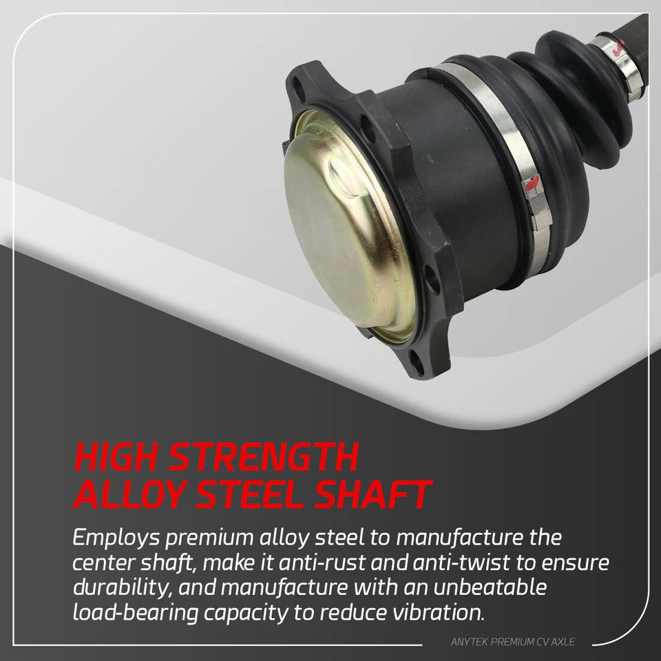 Eje delantero izquierdo CV para Audi A6 1999-2004 1998-2001 A6 Quattro V6 automático Foto 4 de 4