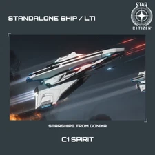 STAR CITIZEN - CRUSADER C1 SPIRIT - LTI - CCU'd - (Lifetime Insurance)