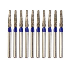 Dental Diamond Burs Taper Flat End Standard Grit TF-21 FG High Speed Handpiece
