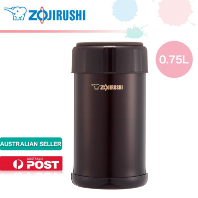 Zojirushi SW-JA75-TD stainless Cook Food Jar container 750ml