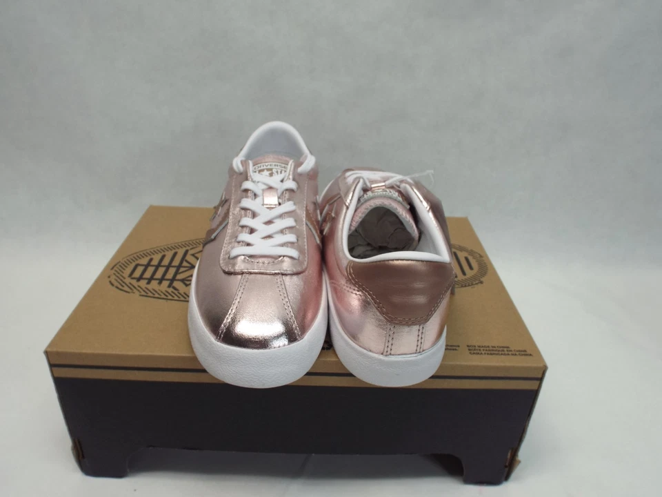 New Womens 11.5 Converse Breakpoint OX Metallic Rose Quartz Shoes $60 157798C - Image 2 of 4