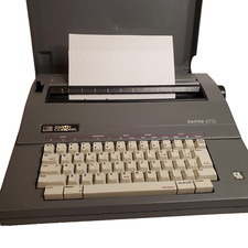 Smith Corona Electric Typewriter DeVille 470 with Lid Tested thumbnail